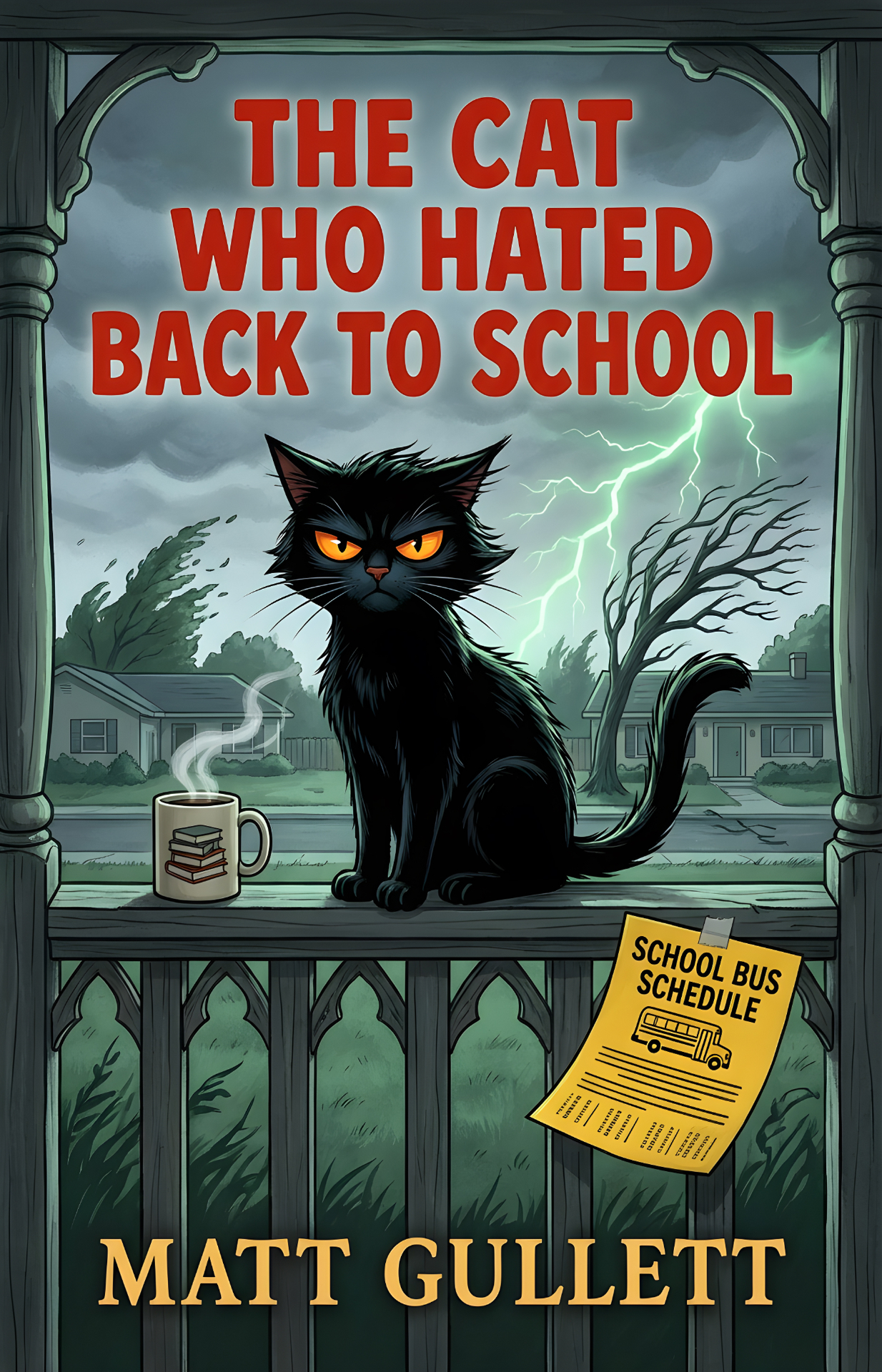 The Cat Who Hated Back to School cover